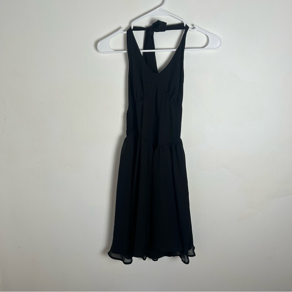 Black Halter Dress